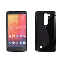 LG Magna/G4C H500F/H525, Szilikon tok, S-Case, fekete