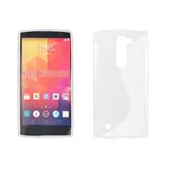 LG Magna/G4C H500F/H525, Szilikon tok, S-Case, átlátszó