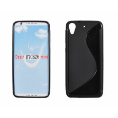 HTC Desire 626, Szilikon tok, S-Case, fekete