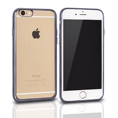 Huawei Y3-2 2016, Szilikon tok, Clear, fekete