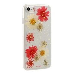 Huawei Y6/Y6 Prime 2018, Szilikon tok, Real Flower, Stella
