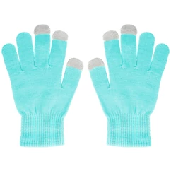 Érintő kesztyű, menta