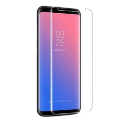 Samsung G970 Galaxy S10E, Kijelzővédő fólia (ütésálló), Liquid Glass UV