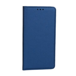 Samsung G973 Galaxy S10, Oldalra nyíló flip tok, Smart, kék