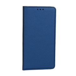 Samsung G970 Galaxy S10E, Oldalra nyíló flip tok, Smart, kék