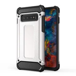 Samsung A205/A305 Galaxy A20/A30, Szilikon tok, Armor, ezüst