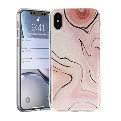 Huawei P20 Lite 2019, Szilikon tok, Marble Stone, 4