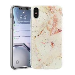 Samsung A105/M105 Galaxy A10/M10, Szilikon tok, Marble Stone, 9