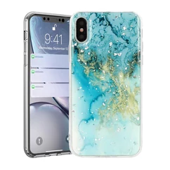 Samsung A105/M105 Galaxy A10/M10, Szilikon tok, Marble Stone, 10