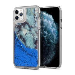 Samsung A105/M105 Galaxy A10/M10, Szilikon tok, Liquid Marble, 2