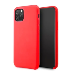 Samsung G980 Galaxy S20, Szilikon tok, Vennus Silicone Lite, piros