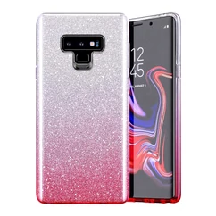 Huawei P40 Pro, Szilikon tok, Bling (Csillámos), rózsaszín