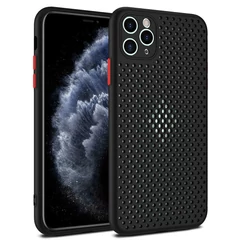 Huawei P40, Szilikon tok, Breath, fekete