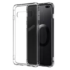 Apple iPhone 15 Pro Max, Szilikon tok, Ütésálló (1,5mm), átlátszó