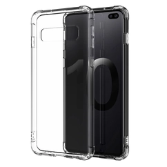 Apple iPhone 14 Pro, Szilikon tok, Ütésálló (1.5mm), átlátszó