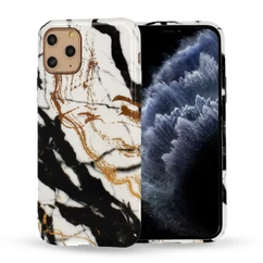 Samsung A415 Galaxy A41, Szilikon tok, Marble, 3