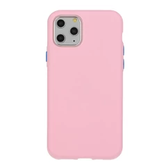 Xiaomi Mi 9T/9T Pro, Szilikon tok, Solid, világos rózsaszín
