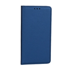 Samsung A546 Galaxy A54 5G, Oldalra nyíló flip tok, Smart, kék
