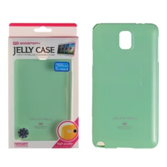 Samsung N9000 Galaxy Note 3, Szilikon tok, Jelly, zöld