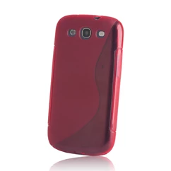 HTC Desire 200, Szilikon tok, S-Case, piros