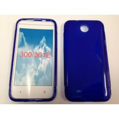 HTC Desire 300, Szilikon tok, S-Case, kék