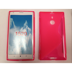 Nokia Lumia 1520, Szilikon tok, S-Case, rózsaszín
