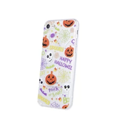 Apple iPhone 11 Pro, Szilikon tok, Spooky, átlátszó