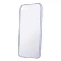 Apple iPhone 12/12 Pro, Szilikon tok, Slim (1mm), átlátszó