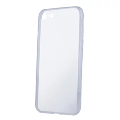 Apple iPhone 12 Pro Max, Szilikon tok, Slim (1mm), átlátszó