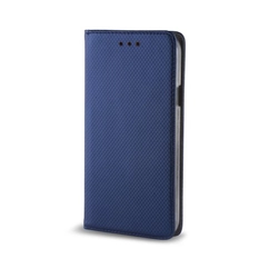 Samsung A525/A526/A528 Galaxy A52 4G/A52 5G/A52S 5G, Oldalra nyíló flip tok, Smart, kék