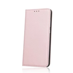 Samsung A525/A526/A528 Galaxy A52 4G/A52 5G/A52S 5G, Oldalra nyíló flip tok, Smart, rose gold