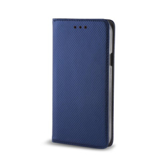 Samsung S901 Galaxy S22, Oldalra nyíló flip tok, Smart, kék