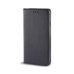 Samsung A556 Galaxy A55 5G, Oldalra nyíló flip tok, Smart, fekete