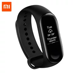 Xiaomi Mi Band 3, HASZNÁLT /ALKATRÉSZNEK/ Okoskarkötő, fekete 