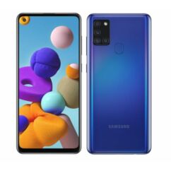 Samsung A217F Galaxy A21S 32GB 3GB RAM DualSIM, Mobiltelefon, kék
