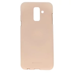 Samsung A605 Galaxy A6+ 2018, Szilikon tok, Soft, szürke