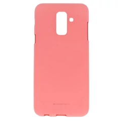 Samsung A605 Galaxy A6+ 2018, Szilikon tok, Soft, rózsaszín