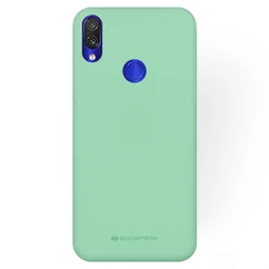 Huawei P40 Lite E/Y7P, Szilikon tok, Soft, menta