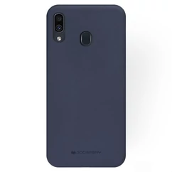 Huawei P40 Lite E/Y7P, Szilikon tok, Soft, kék