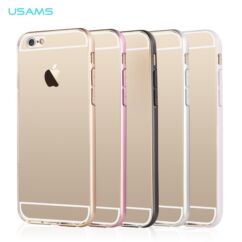 Apple iPhone 6/6S, Védőkeret (bumper), USAMS, fehér