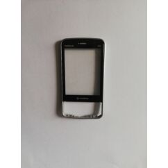 Nokia N96 elő+plexi, Előlap, ezüst
