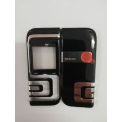 Nokia 7260 elő+akkuf, Előlap, fekete