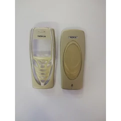 Nokia 7210 elő+akkuf, Előlap, bézs