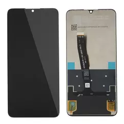 Huawei P30 Lite/P30 lite New Edition/Nova 4e (FHD-T/FHD-B), LCD kijelző érintőplexivel, fekete