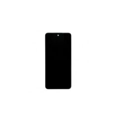 Huawei P Smart 2021/Honor 10X Lite/Y7A, LCD kijelző érintőplexive és előlap kerettel, fekete