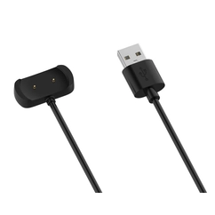Xiaomi Amazfit GTR2/GTS2, USB töltőkábel (mágneses 1 méter), fekete
