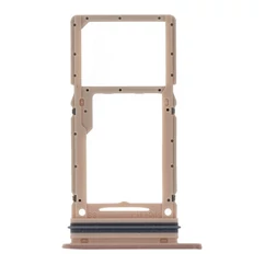 Samsung A336 Galaxy A33 5G Dual, SIM kártya tartó tálca, (+memória kártya tartó), arany