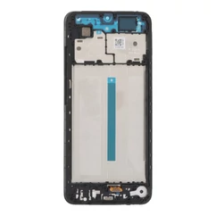 Xiaomi Redmi A5 4G, LCD kijelző érintőplexivel és előlap kerettel, fekete (GYÁRI) (171mm rövid átvezető fóliás) (GYÁRI)