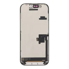 Apple iPhone 16 Pro, LCD kijelző érintőplexivel + ragasztó (SOFT OLED 120Hz), fekete