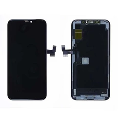 Apple iPhone 11 Pro, LCD kijelző érintőplexivel (V INCELL IC CSERE TÁMOGATÁS), fekete 